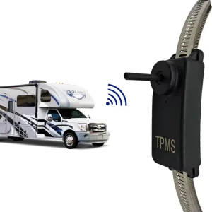 Truck Digital TPMS Tire Pressure Monitoring System with Alarm Warning for iOS and Android 2.4 GHz 6 Wheels