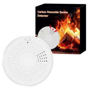 Tuya 2In1 Version Smoke Sound Light Alarm Sensor with 2.4G WIFI Smart CO & Smoke Detector Carbon Monoxide Gas Detector
