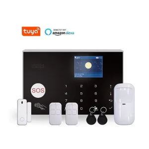Tuya APP Alarm Systems Wireless Wired Alarm Panel GSM WIFI 4G for Home Use