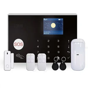 Tuya APP Burglar Alarm System Kit Wired and Wireless WiFi GSM Home Alarm System 2G 4G