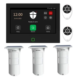 Tuya App Control WiFi GSM Wireless Home Anti Theft Security Alarm System Support Alexa Voice Control
