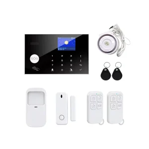 Tuya App Wireless 4G GSM WIFI 433MHz Security Smart Home Anti Theft Burglar Alarm System