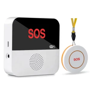 Tuya Emergency SOS Medical Alert System Seniors Patients Elderly at Home Wireless WiFi Elderly Caregiver Pager SOS Call Button