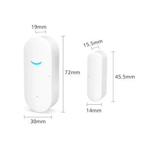 Tuya Intelligent Alarm WiFi Sensor Home Security System Door Open Close Detector Mobile App Remote Notification Compatible