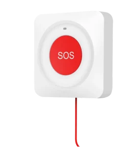 Tuya SOS Intelligent Alert WiFi 2.4G Emergency Call Button Smart Home Elderly Wireless Panic Button Plastic