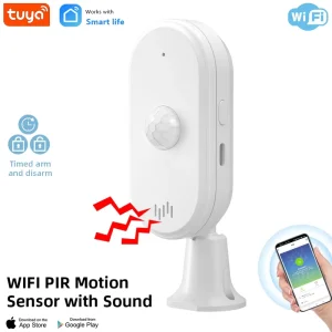 Tuya Smart Advanced PIR Motion Sensor for Home Security Charged by Type C
