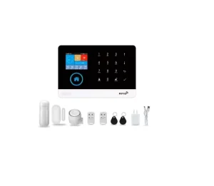 Tuya Smart Anti-Theft Alarm System with WiFi and GSM, 11 Languages Support, Tuya WiFi Alarm