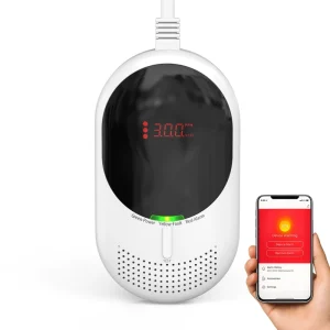 Tuya Smart Gas And CO Detector Wifi Dual Alarm With Mobile APP Notification