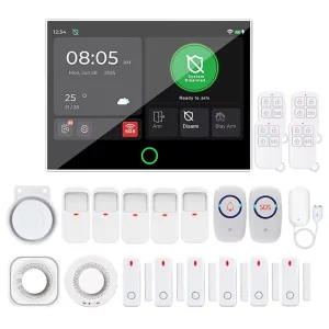 Tuya Smart Home Security Alarm System Wi Fi 4G Portable Wireless Remote Control PIR Motion Detection Home Burglar Alarm