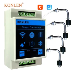 Tuya Smart WIFI ABS Water Oil Leak Detector Liquid Level Controller Sensor Diesel Flood Alarm Fuel Tank Overflow Protection