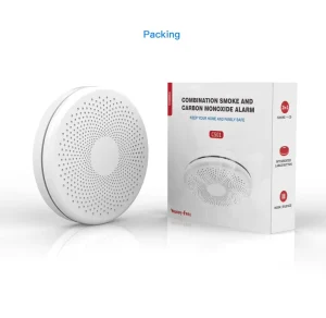 Tuya Smart WIFI CO Smoke Alarm Detector for Home Security Alarm System