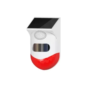 Tuya Smart WiFi Outdoor Solar Infrared Alarm with Night Vision Waterproof Security System