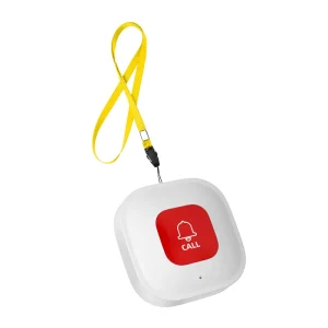 Tuya Smart WiFi Push Button Panic Alarm 433MHz Wireless Controlled by Tuya APP for Home Security and Personal Use SOS Alarm