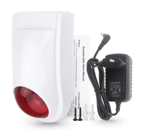 Tuya Smart Wireless WiFi Sirene Alarme with Alexa/Google Assistant PST-SN31