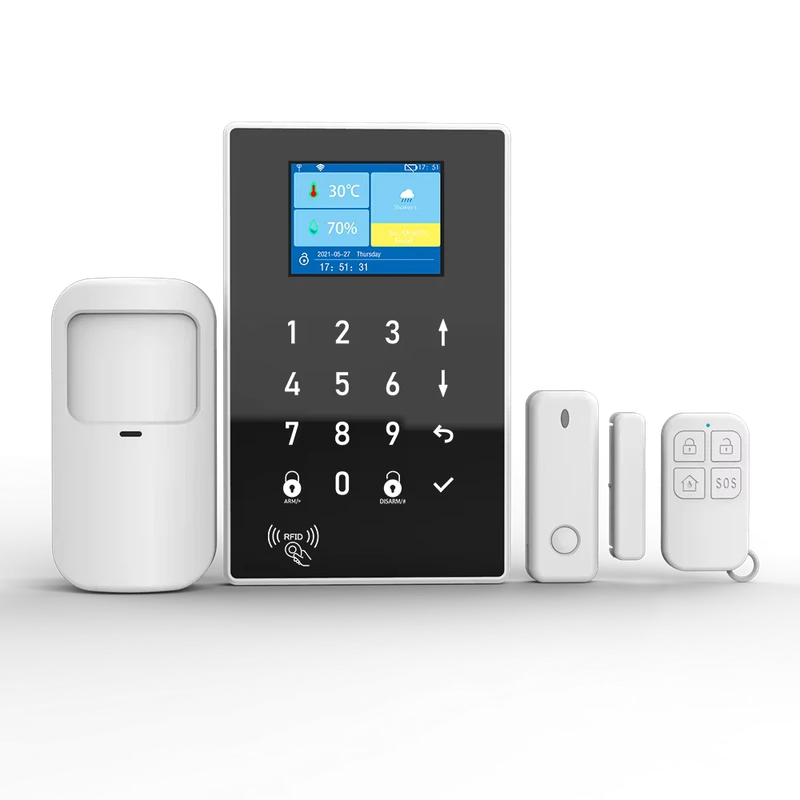 Tuya WIFI +4G Alarm System Works with Tuya Smart 360 Smart Life