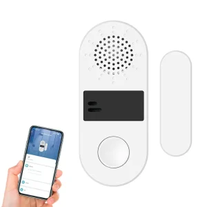 Tuya WIFI Door Window Sensor 130DB Sound Light Alarm Wireless Door Detector SmartLife APP Remote Control for Google Assistant