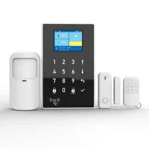 Tuya WIFI +GSM Alarm System Works with Tuya Smart 360 Smart Life Factory