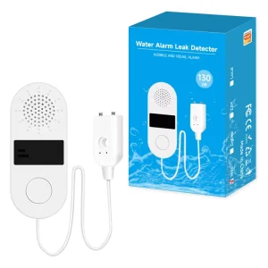 Tuya WIFI Water Leak Sensor 130DB Water Leak Detector Smart Life APP Notification Alert Water Flood Leak Alarm Home Security
