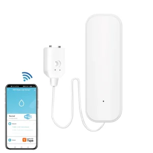 Tuya WIFI Water Leakage Sensor Multi Function Water Leak Sensor Reliable Protection for Kitchens Bathrooms Basements