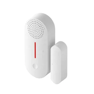 Tuya WiFi Anti Theft Alarm System Door Window Detector with Open Closed Magnetic Sensor Built in Siren Sound Contact Alarm