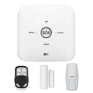 Tuya WiFi GSM Home Alarm System with Internal Siren 85dB Wireless Smart Security Kit for Home Security