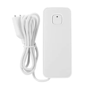 Tuya WiFi Smart Water Leak Sensor ABS Level Detector Security Sound Alarm System Flood Leakage Detection 1 5M Range Tuya Smart