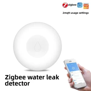 Tuya ZigBee Wifi Smart Home Water Leak Detector Alarm with App Control Water Immersion Sensor Anti overflow waterproof