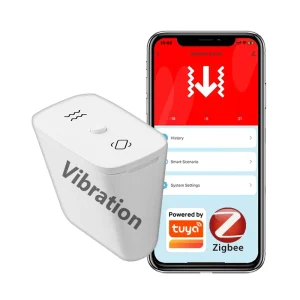 Tuya Zigbee 3in1 Smart Sensor with Vibration Alarm Tilt Sensor Glass Break Sensor Drop Detector IP67 Waterproof and Dustproof