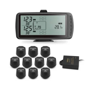Tyre Pressure Monitoring System TPMS 203PSI Digital Fresh Data Output For Heavy duty Truck