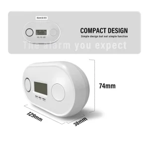 UKCA RED EMC BS EN50291 Wi-Fi Zigbee RF433MHz 868MHz Interlinked CO Detector