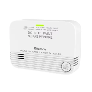UL1484 Battery-Powered Combustible and Natural Gas Alarm Detector with 10-Year Battery