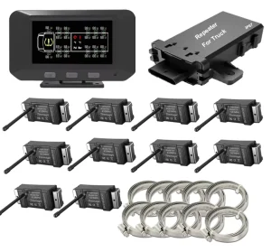 USB Solar Powered Digital TPMS Tyre Temperature Monitor 0 14Bar Auto Security Alarm System Universal Truck Tire Pressure Gauge