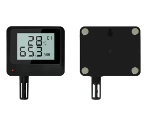USB Temperature Humidity Data Logger LED Display IP67 Rated RS485 Communication Warehouse Storage Monitoring Plastic Material