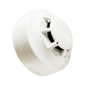Universal Conventional Photoelectric Smoke Detector DC24V CE Certified ABS Plastic for Multi-Wire Fire Alarm System Factory