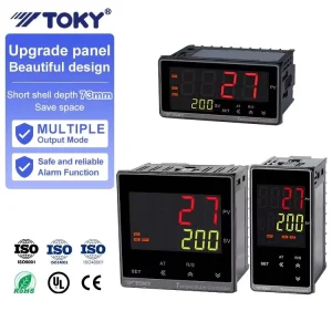Universal Input Signals Safe Reliable Alarm Function Widely Suitable Textile Industrial Temperature Controller