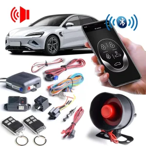 Universal Remote Start Car Alarm Mobile Phone APP BT Remote Control Anti Theft Alarm for Car Alarm System