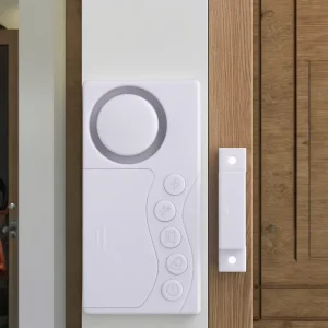User Friendly Anti Thief Safety Alarm Door And Window Home Delayed Time Closing Magnetic Sensor Horn ABS