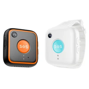 V28C Dementia Patient GPS Tracker Watch for Seniors with SOS Emergency Fall Detection and Real-Time Location
