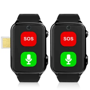VS9 4G Elderly Personal Panic Button Emergency SOS Fall Alarm Locator Communicating Protocol IP67 Dual SIM Wireless Compass