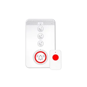 Voice-Activated Two-Way Talk 4G LTE Medical Alert Panel with Emergency Call, SOS Alarm, Neck Pendant and IP65 Protection