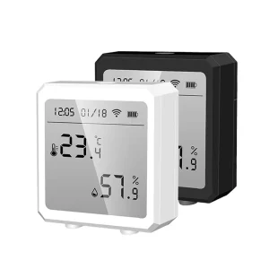 Voice Control Smart Digital Tuya ZigBee Temperature Sensor and Humidity Time Sensor Detector With Alert F C Switch