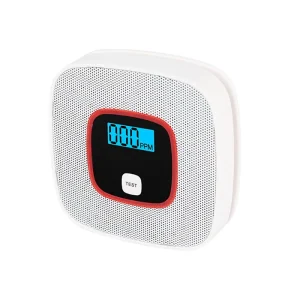 Voice Digital Carbon Monoxide Detector Home Security Alarm Sensor for Indoor Use
