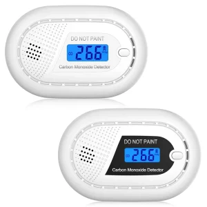 Volcano CO13 Digital Display Carbon Monoxide Detector CO Alarm Tamper Alarm 85dB Electrochemical Sensor Fire Protection Home