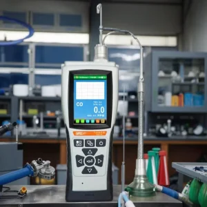 WASP XM E NO2 Portable NO2 Gas Leakage Detector with High Accuracy 0 100ppm Range and Sound Light Alarm