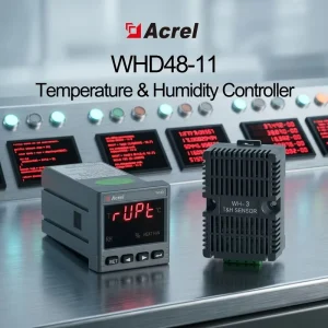 WHD48-11 Smart Humidity and Temperature Controller 85-265V DC, 100-350V AC, Panel Mounted for Terminal Box