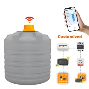 WIFI Remote Alarm Smart Home Liquid Level Water Tank Monitor Ultrasonic Water Level Sensor