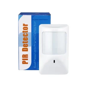 WP-100C Indoor PIR Motion Sensor DC9-12V Wired ABS Burglar Alarm 10m Detection Range NO/NC Relay Output