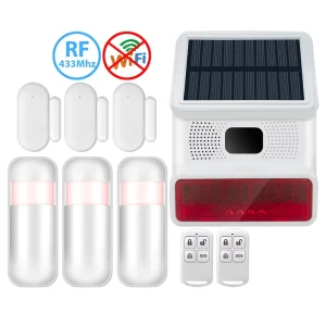 WS 532 Siren Alarm Home Security Alarm System 433MHz Wireless Alarm for Home Smart Life Security Protection