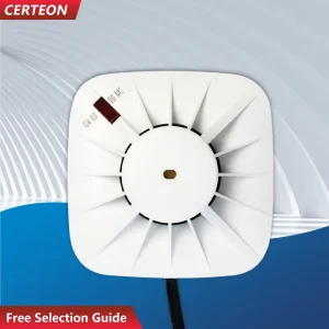 WS230 Photoelectric Smoke Detector with RS485 Modbus Smoke, Temperature, and Humidity Sensor for Warehouse and Server Room