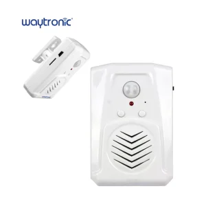 Wall Mount Voice Siren Smart Indoor Security PIR Infrared Motion Alarm Sensor with Recordable Sound Detector